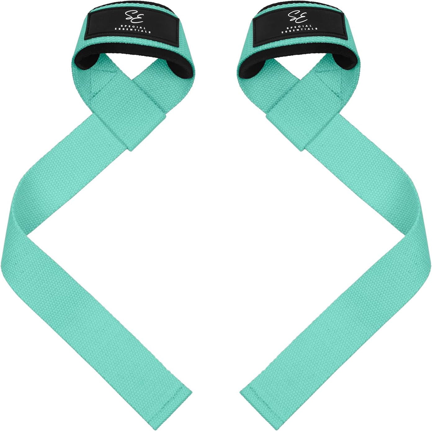 Weightlifting Wrist Straps – 2-Pack Adjustable Padded Neoprene Lifting Straps for Gym, for Men & Women